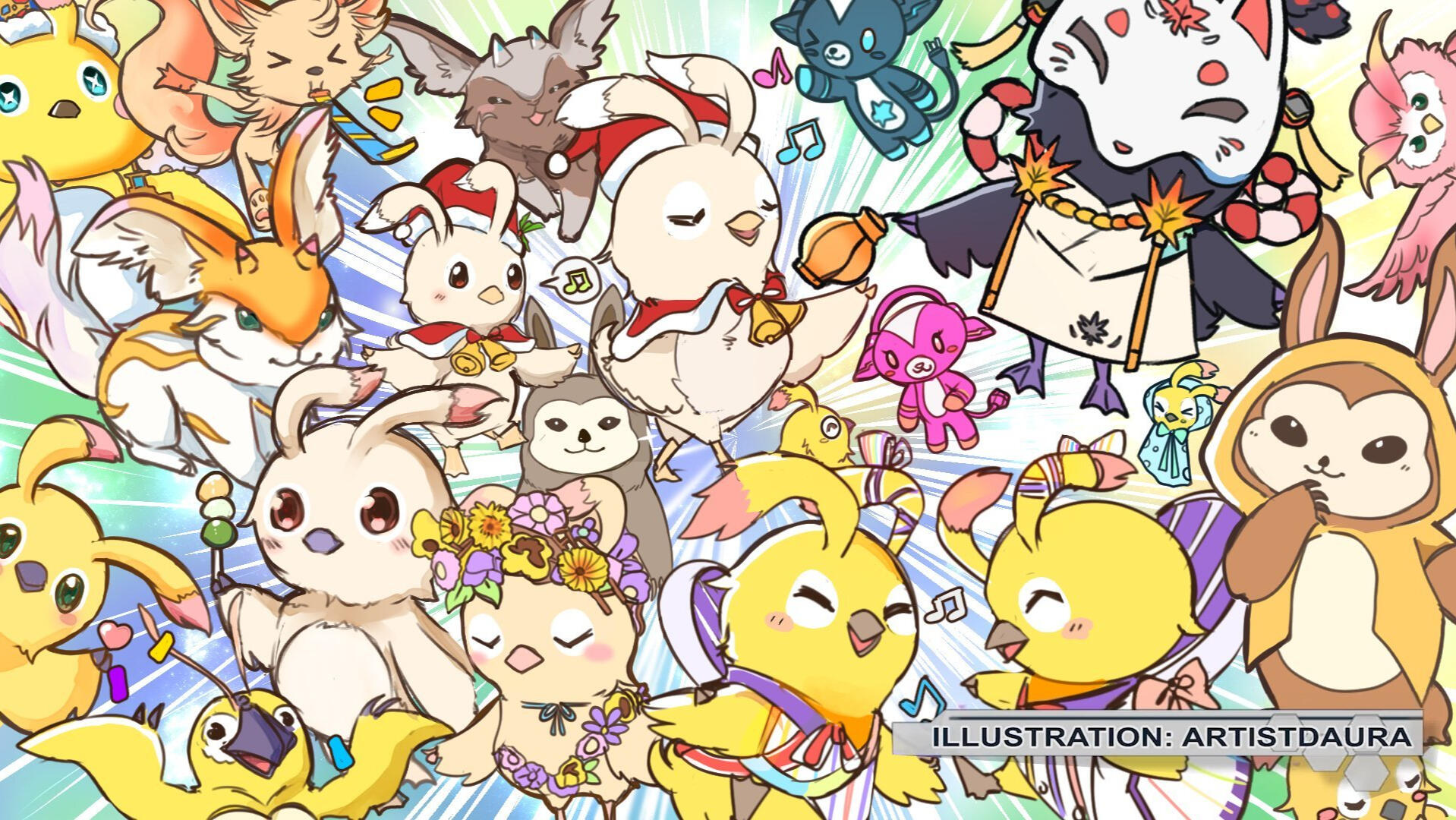 Official Artwork commissioned by SEGA of America for PSO2:NGS' Phantasy Star Remix.