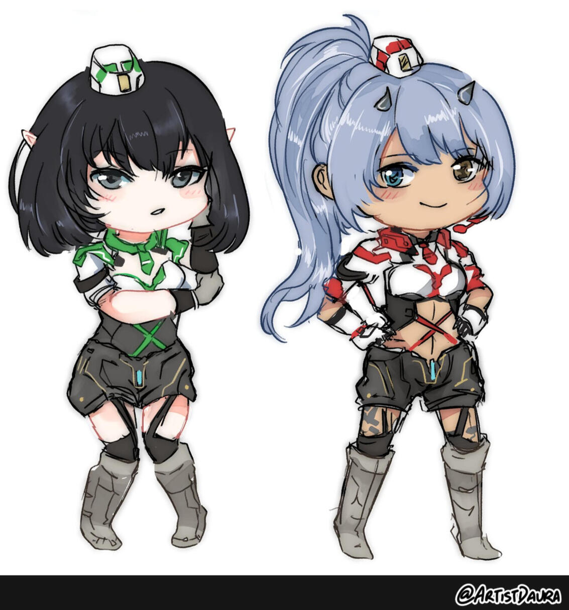 Liu Lin & Rossa (PSO2:NGS)